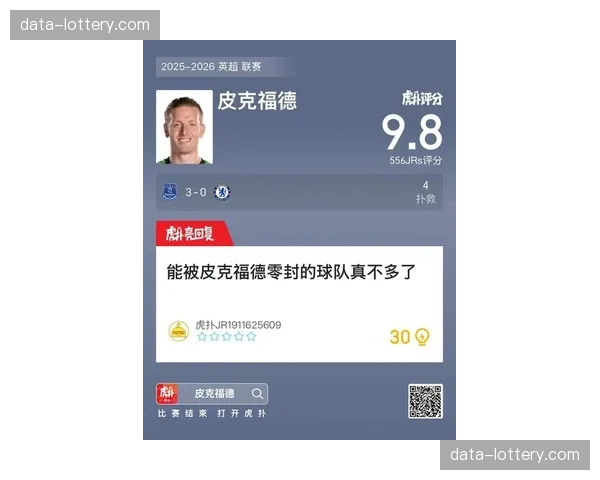 埃弗顿皮克福德扑救成功率，门将个人表现与球队防守体系